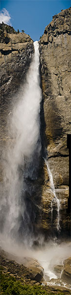 Upper Yosemite Falls by Al Rollins